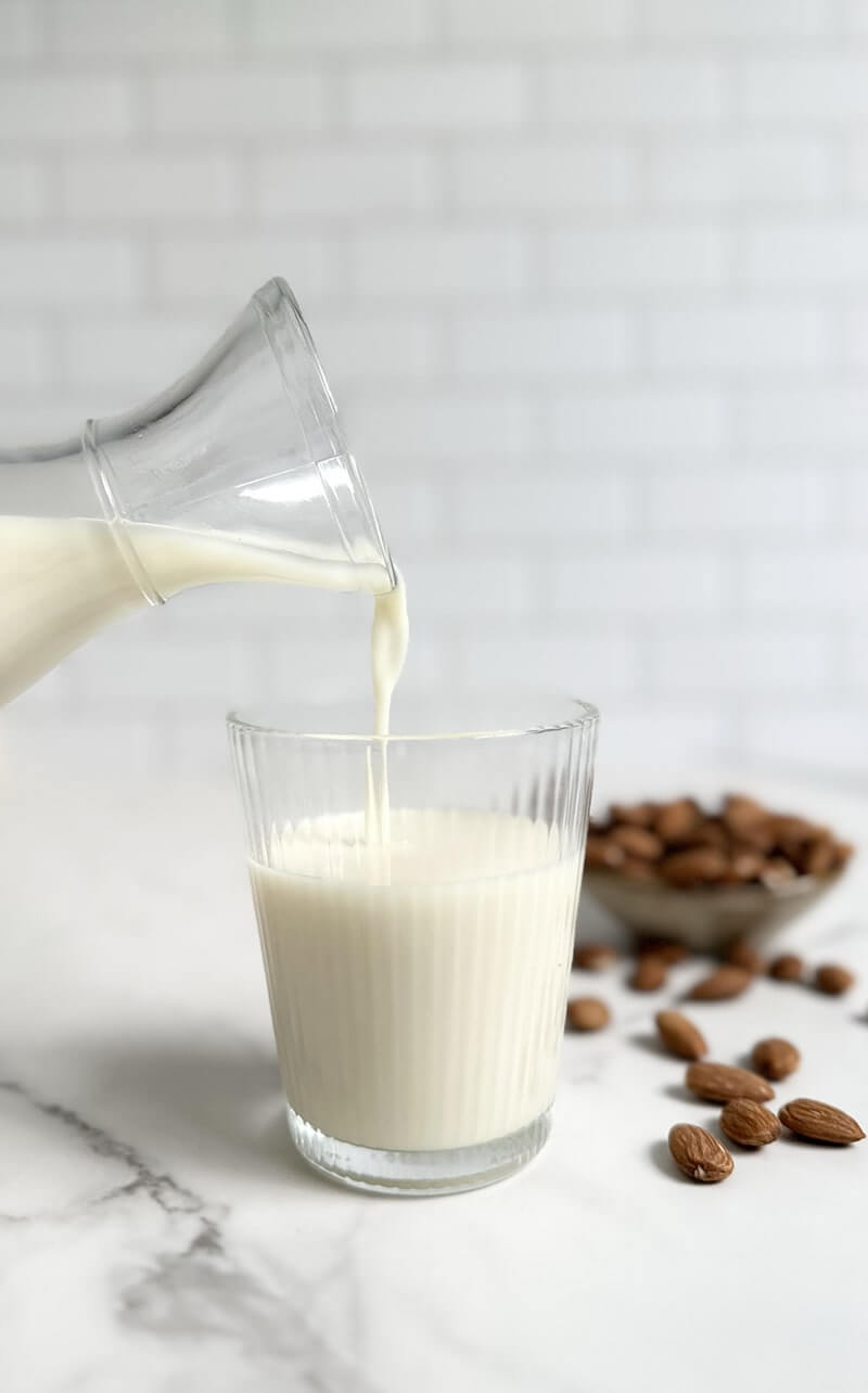 Leche de almendras