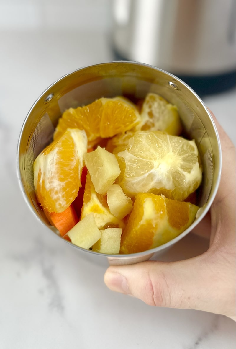 Agua vitaminada de cítricos