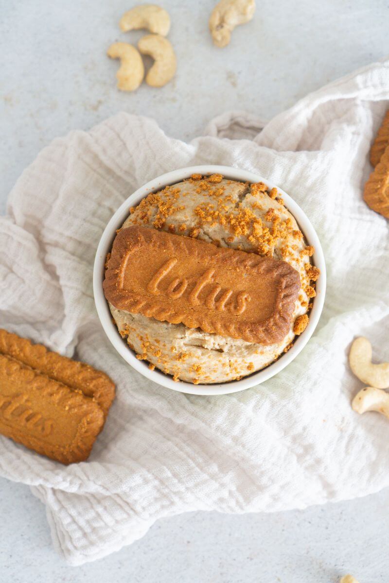 Avena horneada con galletas Biscoff