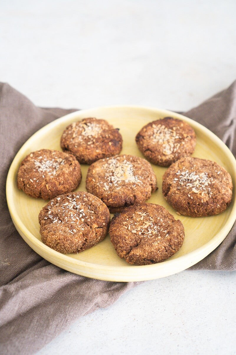 Galletas de pulpa de algarroba
