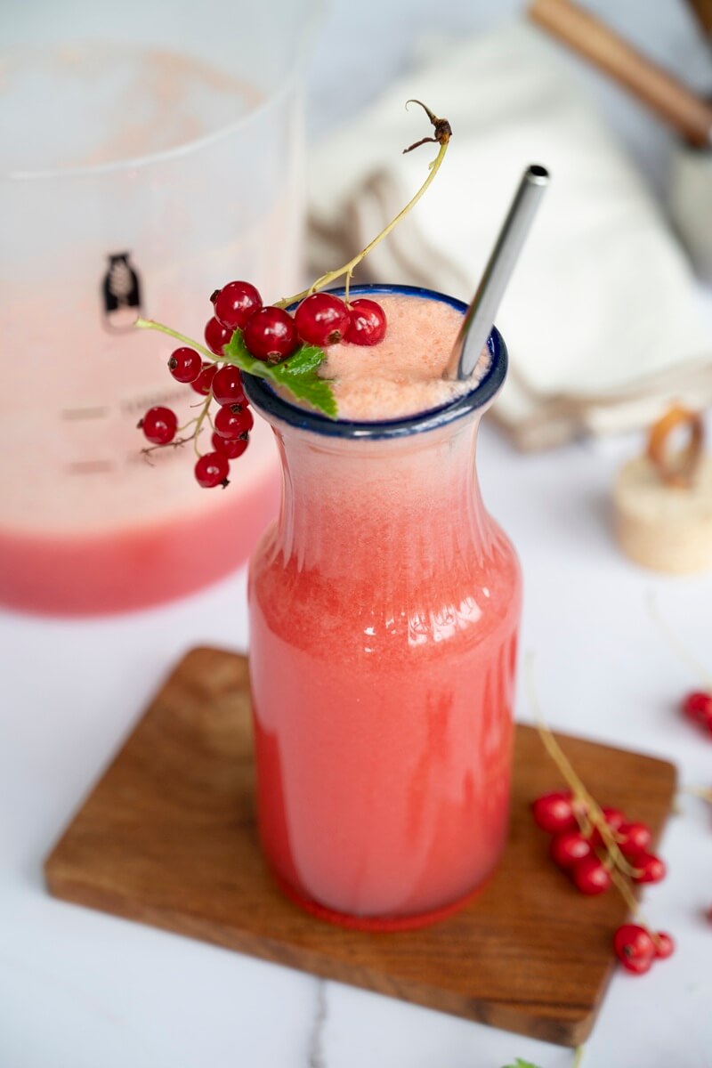 Limonada de arándanos rojos para el bienestar de la vejiga
