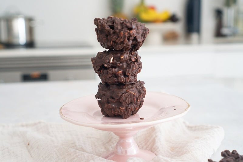 Copas de chocolate crujientes