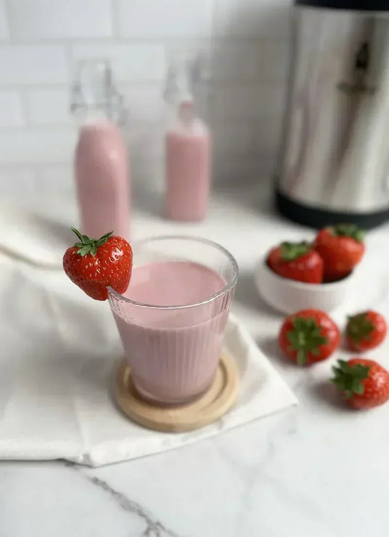 Leche de fresa
