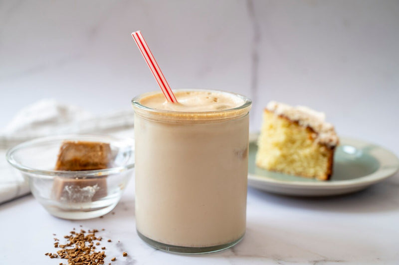 Cubitos de latte helado