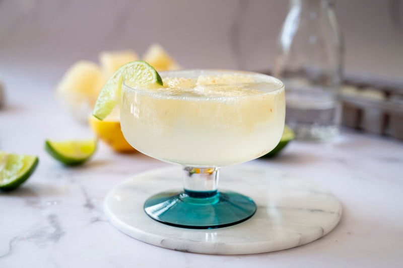 Cubitos de margarita de limón y lima
