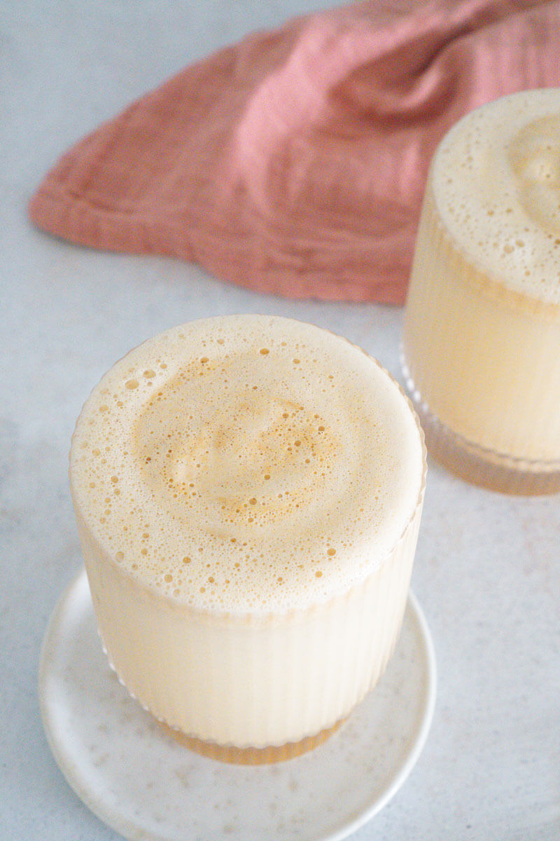 Leche de crema de cacahuetes