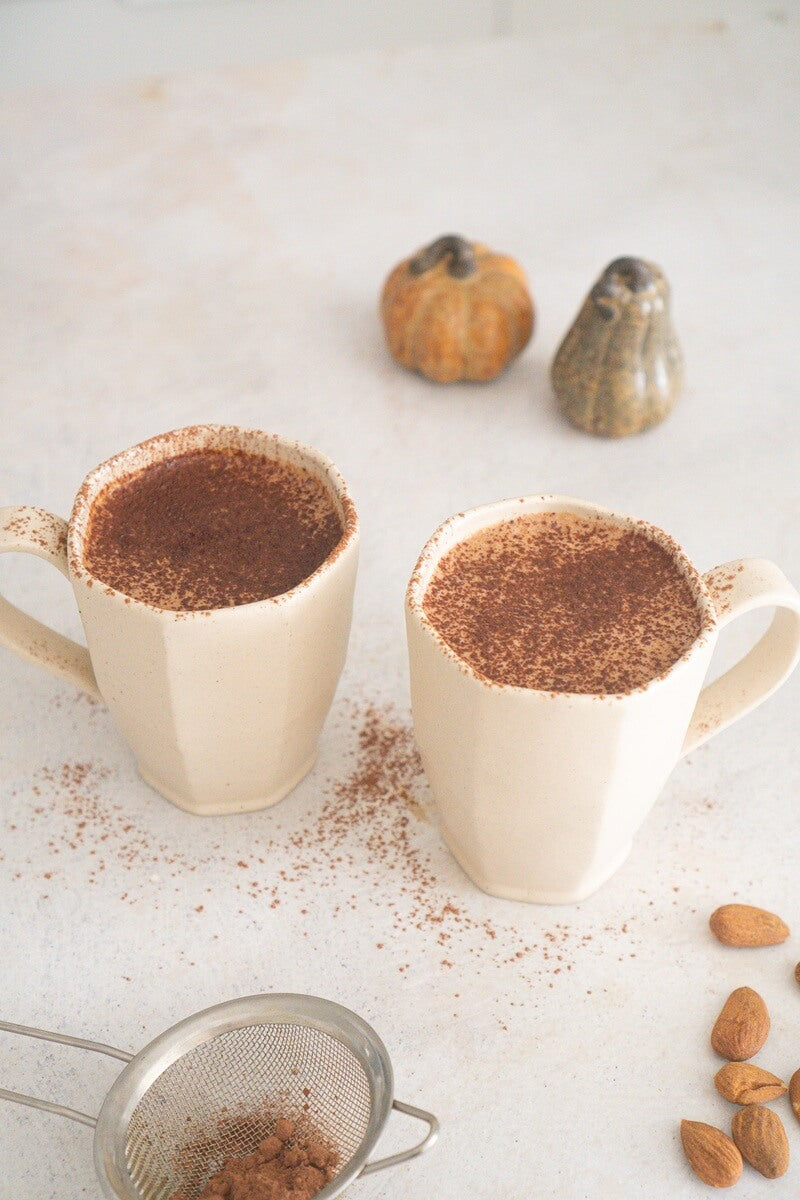 Chocolate caliente con calabaza