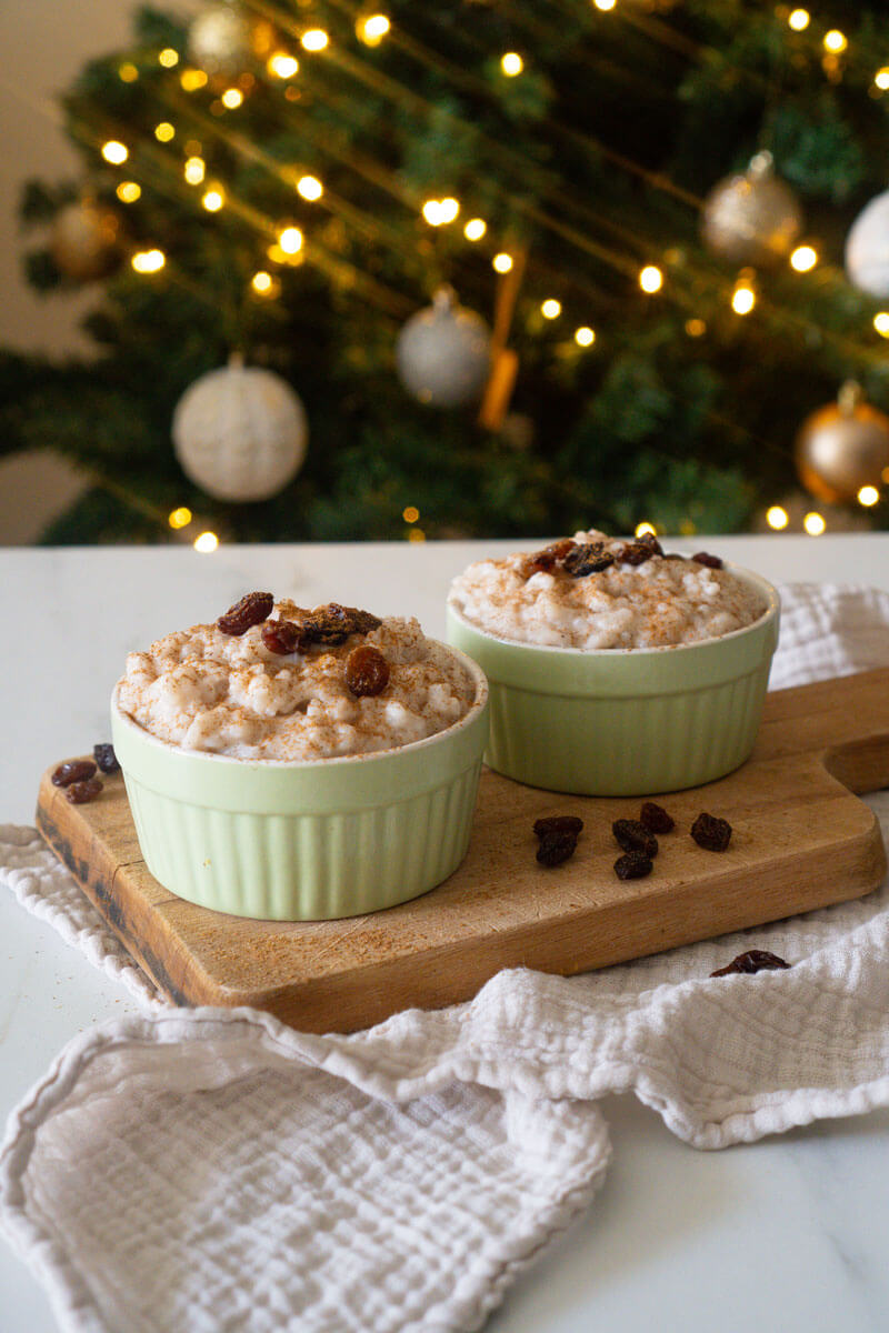 Arroz con leche vegano
