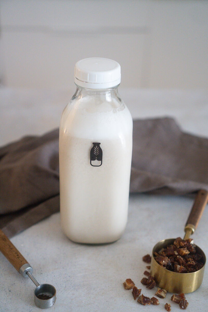 Leche de almendras con vainilla